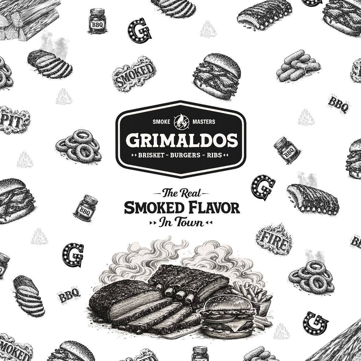 Grimaldos Brisket Burgers Ribs
